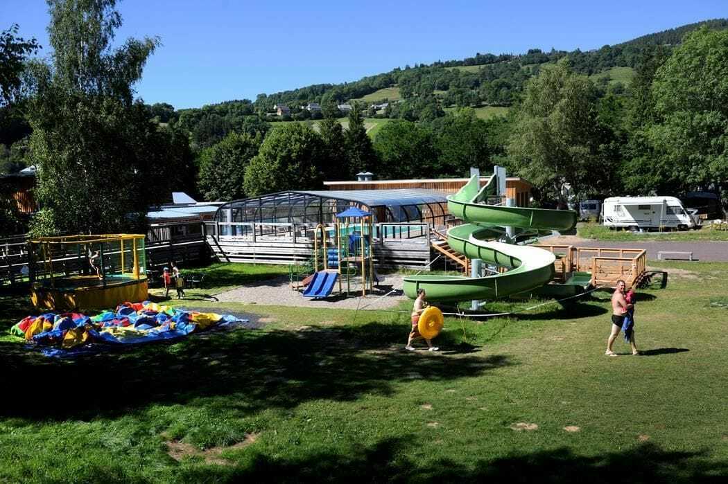 Camping Les Vernieres La Bourboule Exterior photo